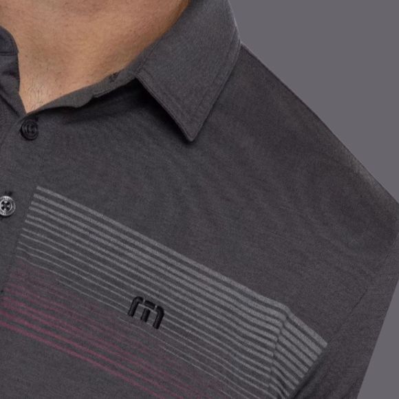 NWT Travis Mathew Jungle Expedition Gray Golf Polo Size XXL - Picture 1 of 3
